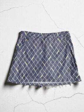 TAIL Blue White Yellow Active Skort Size XL